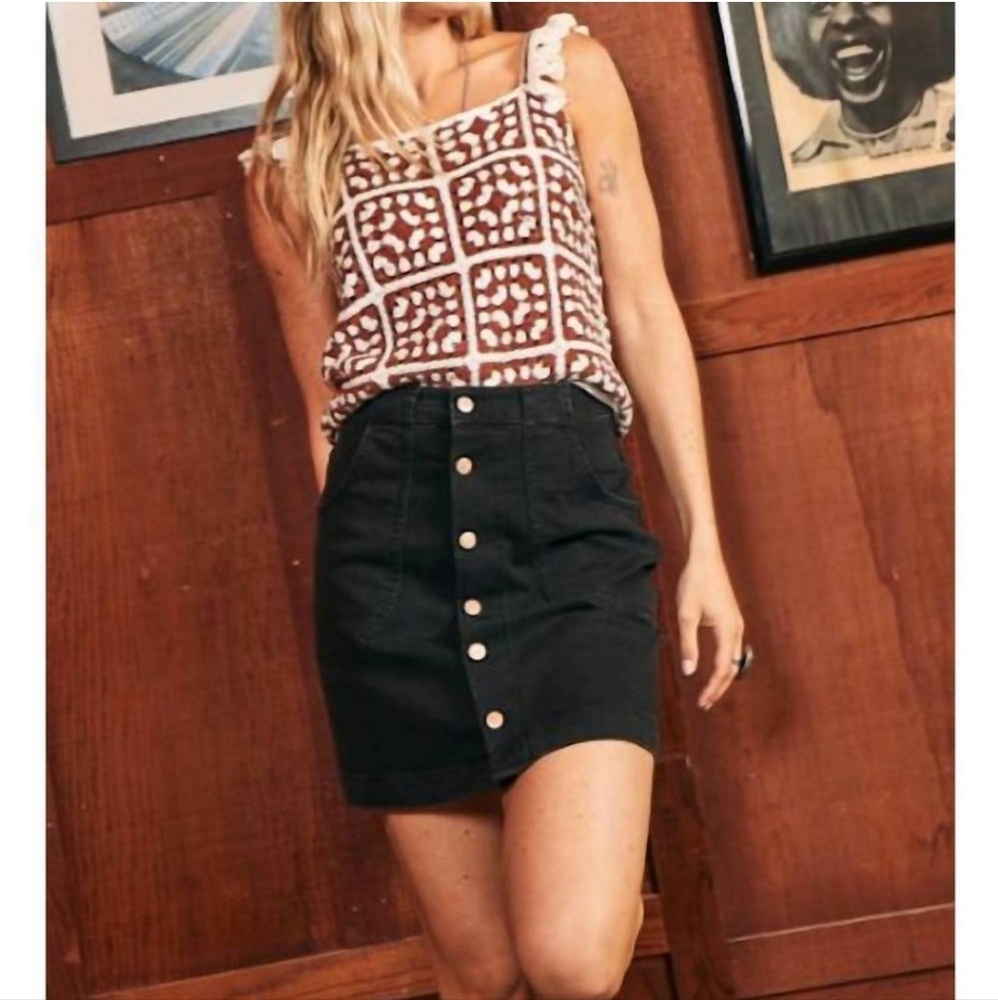 Marine Layer Archive Cora Crochet Tank Top
